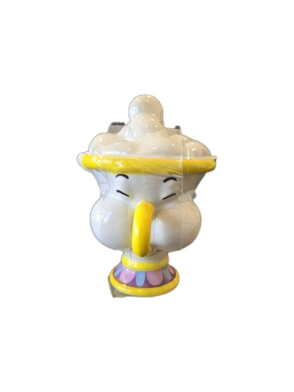 New Disney Beauty And The Beast Chip Blowing Bubbles Coffee Mug Ceramic Tea Cup